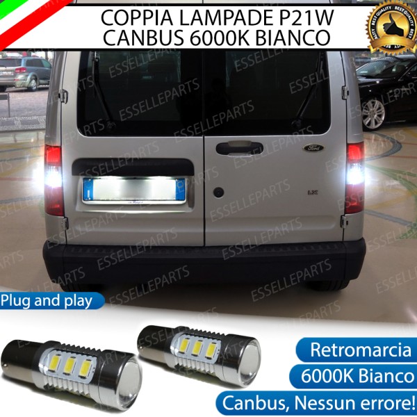 Coppia LED Retromarcia 15 LED Canbus 6000K PER FORD TOURNEO CONNECT MK1
