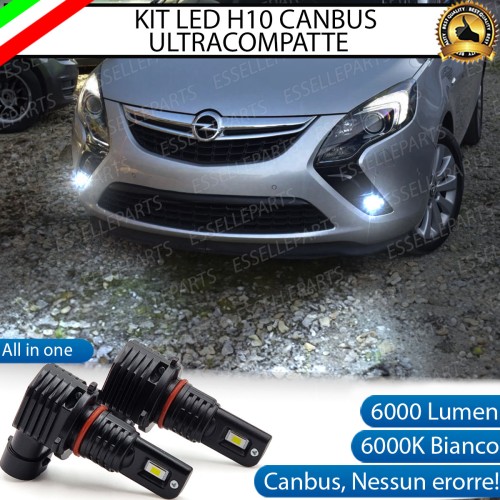 Kit Full LED H10 6000 LUMEN Fendinebbia per OPEL ZAFIRA C
