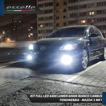 Kit Full LED H11 Fendinebbia 6400 LUMEN Mazda 3 MK1