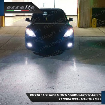 Kit Full LED Fendinebbia H11 6400 LUMEN MAZDA 3 MK2