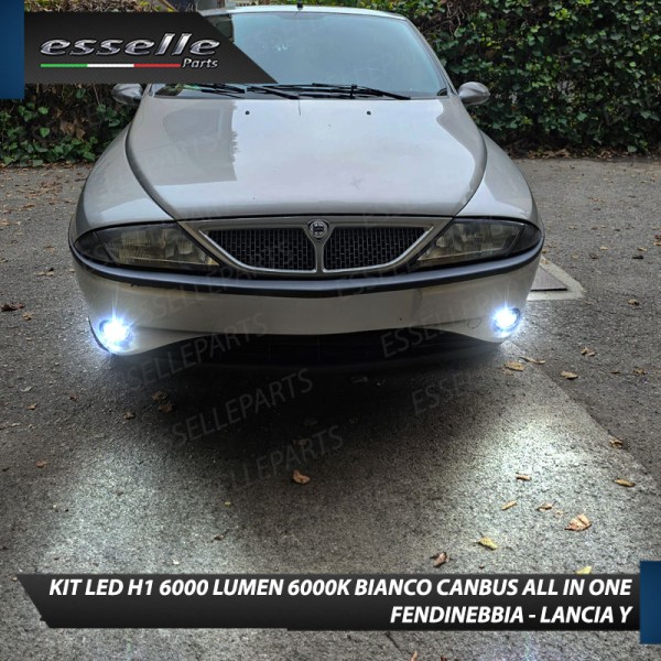 Kit Full LED coppia H1 6000 LUMEN Fendinebbia per LANCIA Y