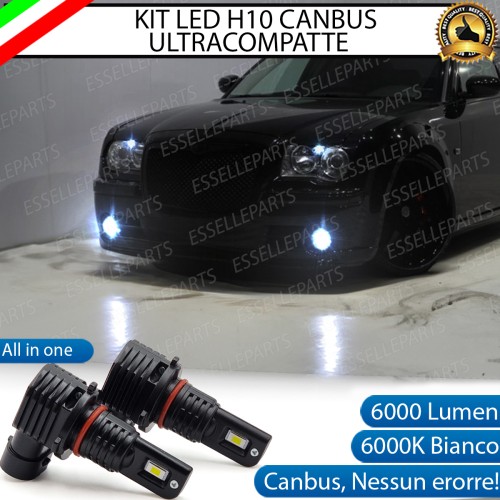 Kit Full LED H10 6000 LUMEN Fendinebbia per Chrysler 300c