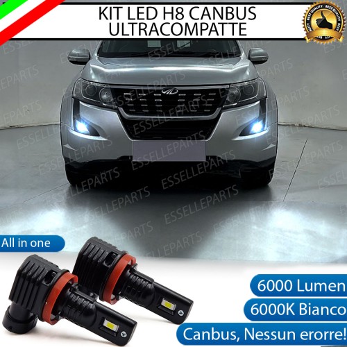 Kit Full LED H8 6000 LUMEN Canbus 6000K Fendinebbia MAHINDRA XUV500