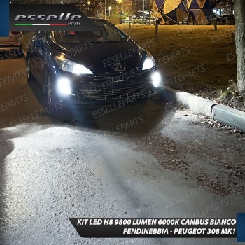 Kit Full LED H8 Fendinebbia PEUGEOT Peugeot 308 MK1 Kit Full LED H8 Fendinebbia PEUGEOT Peugeot 308 MK1