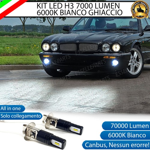 Kit Full LED H3 7000 Lumen Fendinebbia Jaguar XJ8