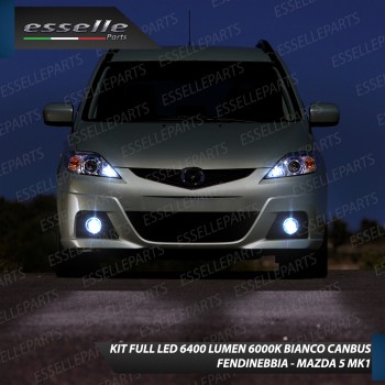 Kit Full LED Fendinebbia H11 6400 LUMEN MAZDA 5 MK1