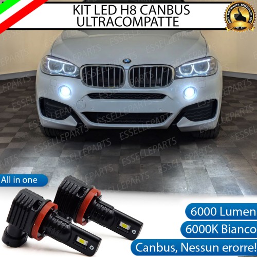 Kit Full LED H8 6000 LUMEN Canbus 6000K Fendinebbia per BMW X6 F16