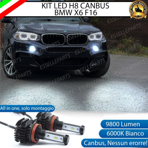 Kit Full LED H8 9800 LUMEN Fendinebbia per BMW X6 F16