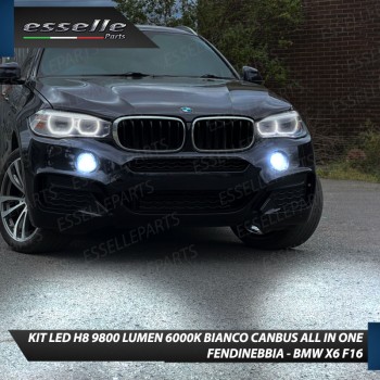 Kit Full LED H8 9800 LUMEN Fendinebbia per BMW X6 F16