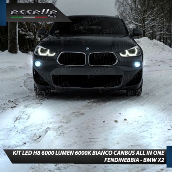 Kit Full LED H8 6000 LUMEN Canbus 6000K Fendinebbia per BMW X2 F39