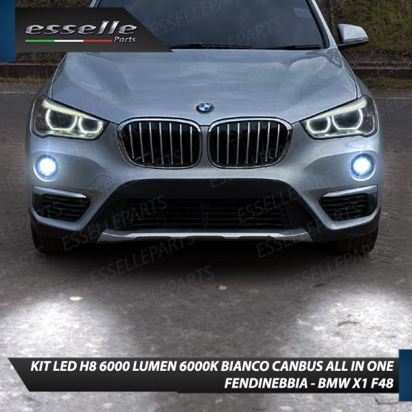 Kit Full LED H8 6000 LUMEN Canbus 6000K Fendinebbia per BMW X1 F48