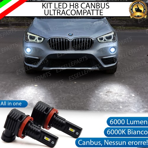 Kit Full LED H8 6000 LUMEN Canbus 6000K Fendinebbia per BMW X1 F48