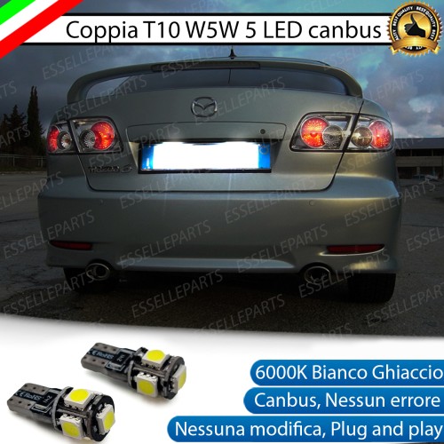 Luci targa 5 LED Canbus Mazda 6 mk1