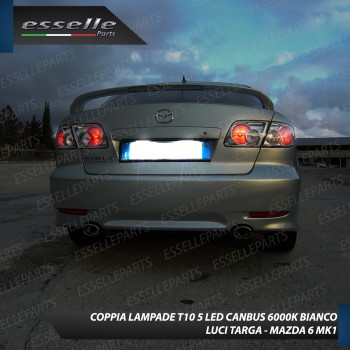 Luci targa 5 LED Canbus Mazda 6 mk1