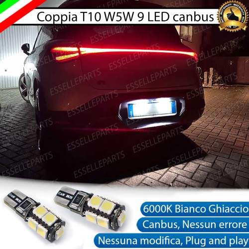 Luci Targa 9 LED Canbus 6000K per SMART 1
