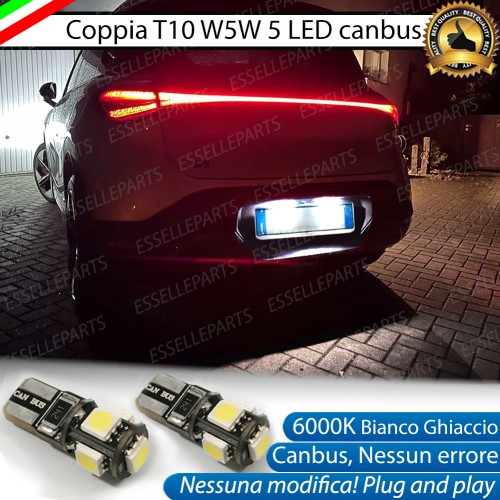 Luci Targa 5 LED Canbus 6000K per SMART 1
