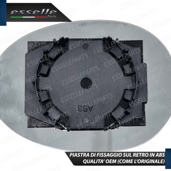 Specchietto Retrovisore esterno Laterale di Ricambio per Citroen C1
