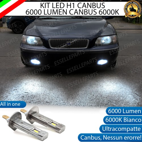 Kit Full LED coppia H1 6000 LUMEN Fendinebbia per VOLVO V70 MK2