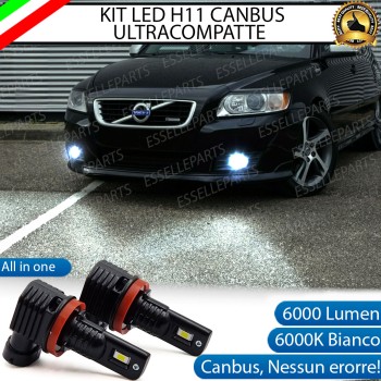 Kit Full LED H11 6000 LUMEN Canbus 6000K Bianco Fendinebbia VOLVO V50