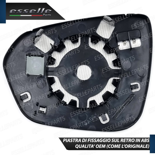 Specchietto Dacia Duster MK2 dal 2018 Retrovisore Lato Guida Sinistro Termico Riscaldabile