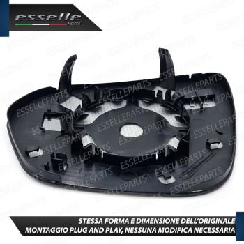 Specchietto Dacia Duster MK2 dal 2018 Retrovisore Lato Guida Sinistro Termico Riscaldabile