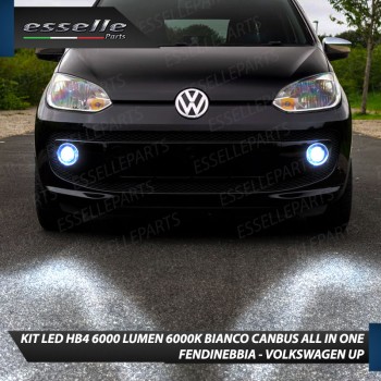 Kit Full LED HB4 Slim Per VW Up Fino al 2016 Fendinebbia 6000 Lumen 6000K Canbus