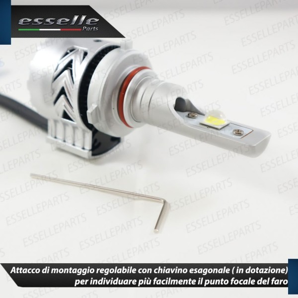Kit MONO LED Anabbaglianti + Abbaglianti coppia HIR 12000 LUMEN OPEL ASTRA J GTC