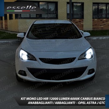 Kit MONO LED Anabbaglianti + Abbaglianti coppia HIR 12000 LUMEN OPEL ASTRA J GTC Kit MONO LED Anabbaglianti + Abbaglianti coppia HIR 12000 LUMEN OPEL ASTRA J GTC