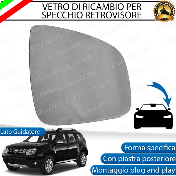 Specchietto Dacia Duster MK1 dal 2014 al 2017 Retrovisore Lato Guida Sinistro