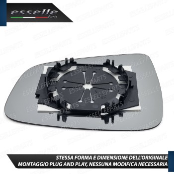 Specchietto Dacia Duster MK1 dal 2014 al 2017 Retrovisore Lato Guida Sinistro