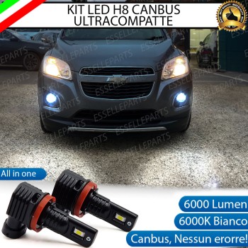 Kit Full LED H8 6000 LUMEN Canbus 6000K Fendinebbia CHEVROLET TRAX