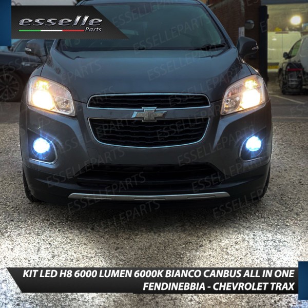 Kit Full LED H8 6000 LUMEN Canbus 6000K Fendinebbia CHEVROLET TRAX