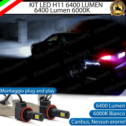 Kit Full LED H8 6400 LUMEN Fendinebbia SAAB 9-3 X