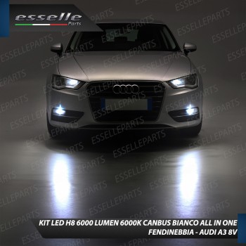 Kit Full LED H8 6000 LUMEN Canbus 6000K Fendinebbia AUDI A3 8V Pre-Restyling Kit Full LED H8 6000 LUMEN Canbus 6000K Fendinebbia AUDI A3 8V Pre-Restyling