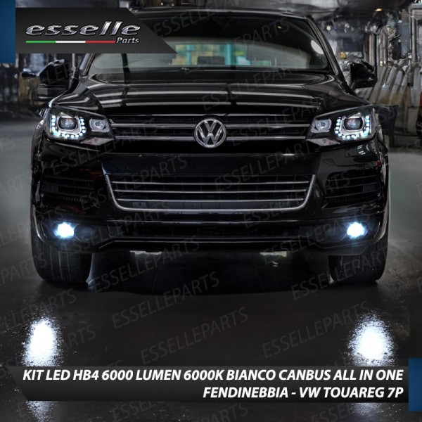 Kit Full LED HB4 6000 LUMEN Canbus 6000K Bianco Fendinebbia per VW TOUAREG 7P
