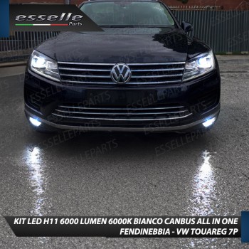Kit Full LED H11 6000 LUMEN Canbus 6000K Bianco Fendinebbia VW TOUAREG 7P RESTYLING Kit Full LED H11 6000 LUMEN Canbus 6000K Bianco Fendinebbia VW TOUAREG 7P RESTYLING