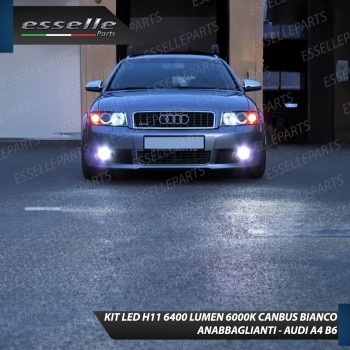 Kit Full LED H11 Fendinebbia 6400 LUMEN Audi A4 B6