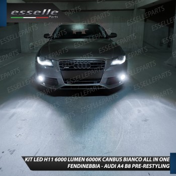 Kit LED Fendinebbia Audi A4 B8 Avant Allroad Luce Bianca