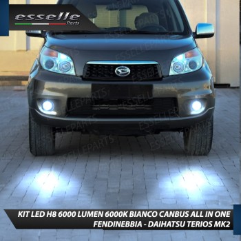 Kit Full LED H8 6000 LUMEN Canbus 6000K Fendinebbia DAHIATSU TERIOS MK2