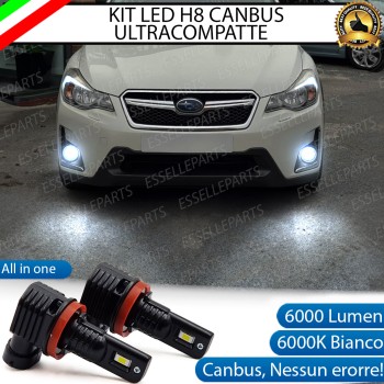 Kit Full LED H8 6000 LUMEN Canbus 6000K Fendinebbia SUBARU XV