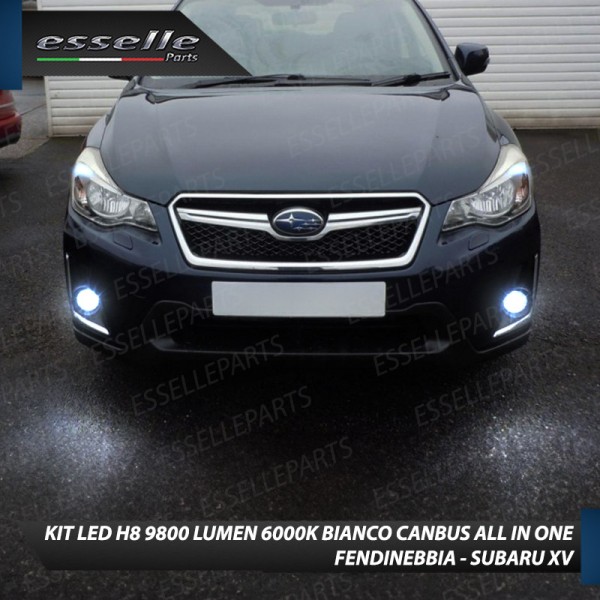 Kit Full LED H8 9800 Lumen 6000K bianco Fendinebbia Per SUBARU XV