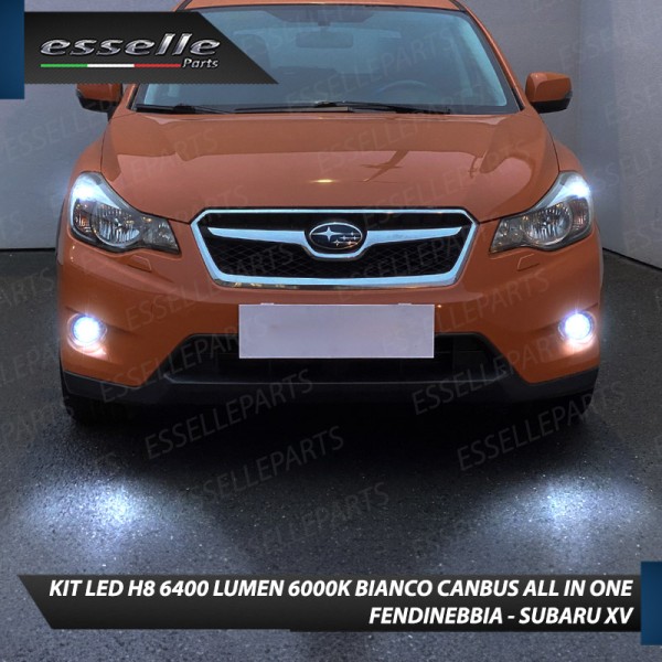 Kit Full LED H8 Fendinebbia 6400 Lumen 6000K SUBARU XV versioni con luci di svolta