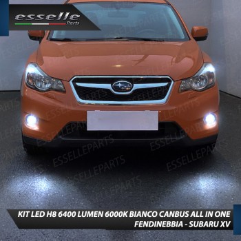 Kit Full LED H8 Fendinebbia 6400 Lumen 6000K SUBARU XV versioni con luci di svolta