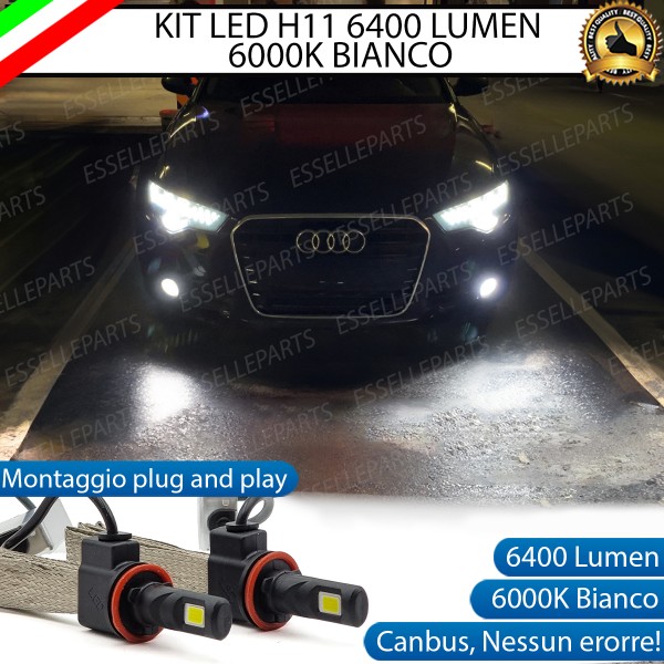 Kit Full LED Fendinebbia H11 6400 LUMEN AUDI A6 C7