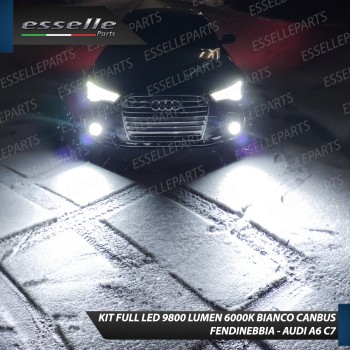 Kit Full LED H11 9800 LUMEN 6000K Fendinebbia Audi A6 C7