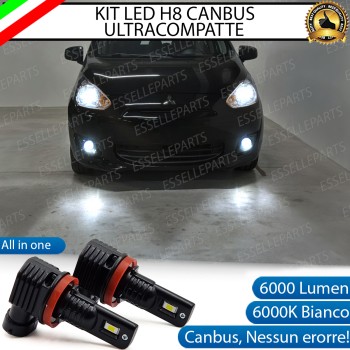 Kit Full LED H8 6000 LUMEN Canbus 6000K Fendinebbia MITSUBISHI SPACE STAR MK2 Kit Full LED H8 6000 LUMEN Canbus 6000K Fendinebbia MITSUBISHI SPACE STAR MK2