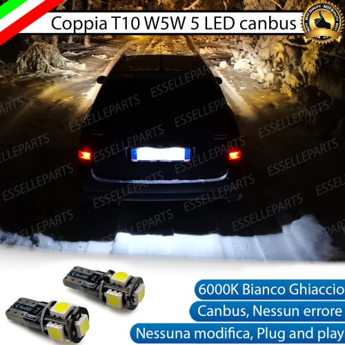 Luci Targa 5 LED Canbus 6000K per Opel Corsa B (station wagon)