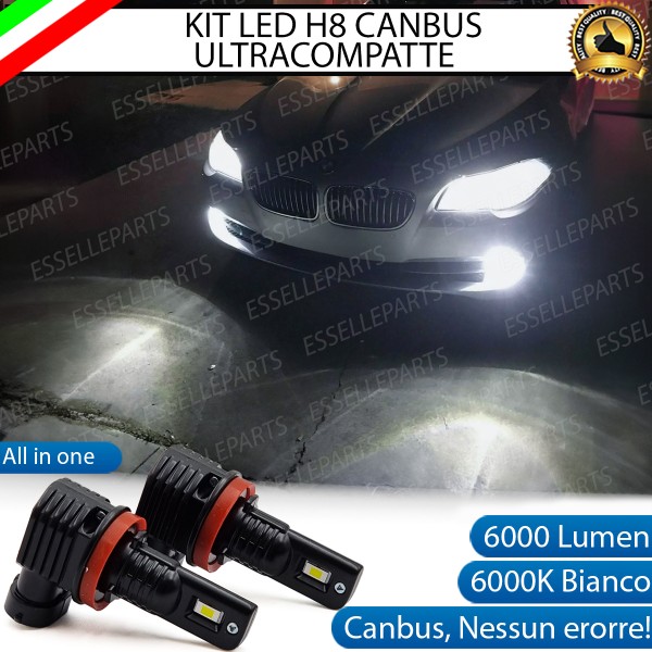 Kit Full LED H8 6000 LUMEN Canbus 6000K Fendinebbia per BMW SERIE 7 F01 F02