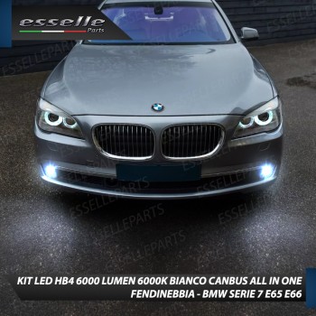 Kit LED Fendinebbia BMW Serie 7 E65 E66 dal 03-2005 6000K