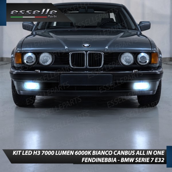 Kit Full LED H3 7000 Lumen Fendinebbia per BMW SERIE 7 E32